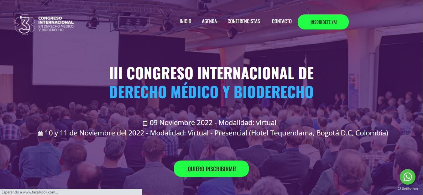 Congreso Internacional en Derecho Médico